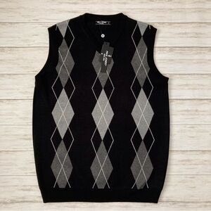 NWT Paul Jones Argyle Sweater Vest | Size XL